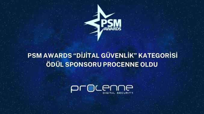 “Dijital Güvenlik” kategorisi ödül sponsoru Procenne oldu