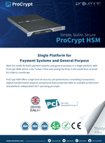 Your Sensitive Data is Secure with ProCrypt HSM!